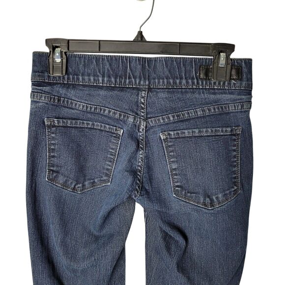 Denizen Womens Size 2 Blue Solid Pull On Skinny Jeans - Picture 6 of 11